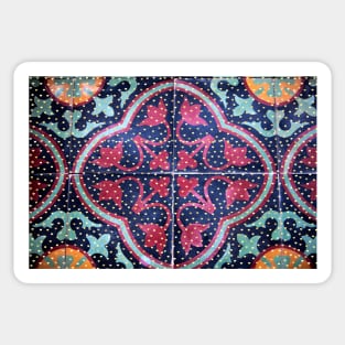 glittery decorative pattern Sticker